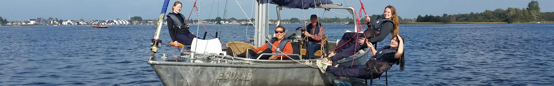 Zeilen in een rolstoel