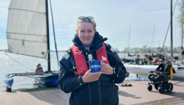 Sanne vrijwilliger van de maand april