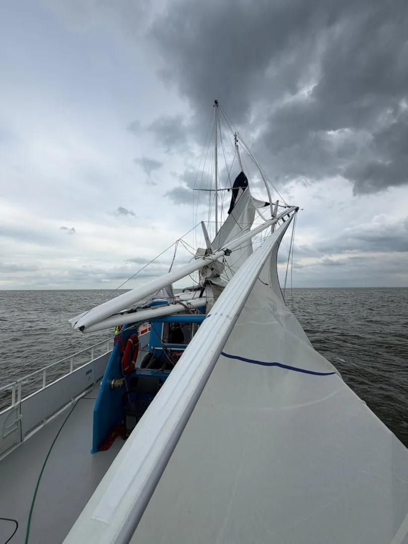 Beatrix gebroken mast1