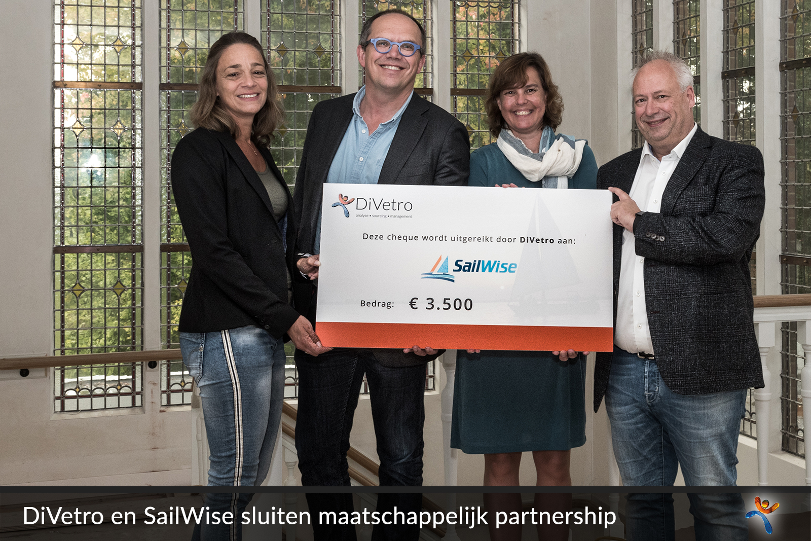 SailWise en DiVetro sluiten maatschappelijk partnership